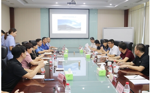 青岛大学党委常委、副校长于红波一行莅临时博官网·（中国）官方网站公司调研